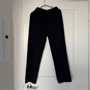 Woman Black Trouser with split at bottom
